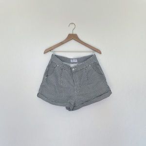 Zara Gingham Shorts